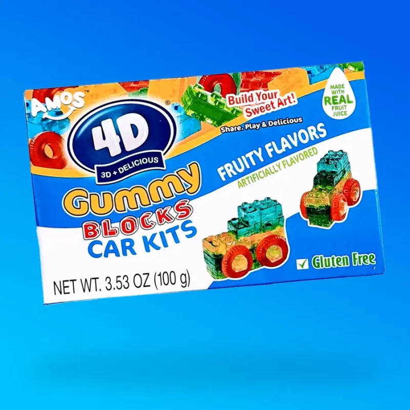 Amos 4D Gummy Blocks Car Kits