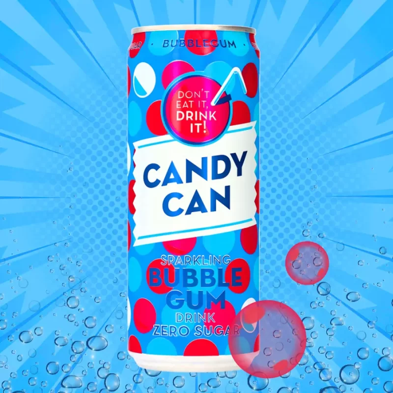 Candy Can Bubble Gum