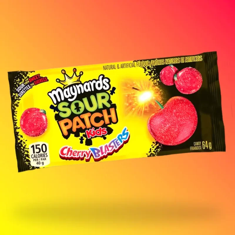 Maynards Sour Patch Kids Sour Cherry Blasters Candy