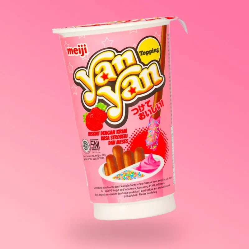 Meiji Yan Yan Creamy Strawberry