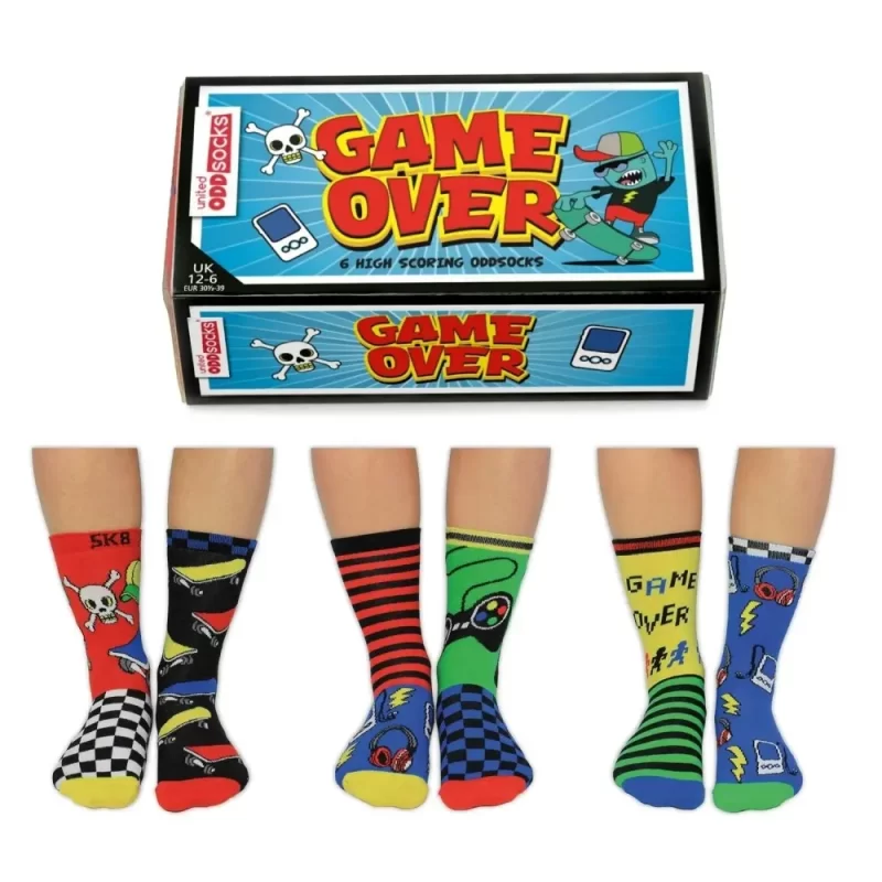 Odd Socks sokken Game Over