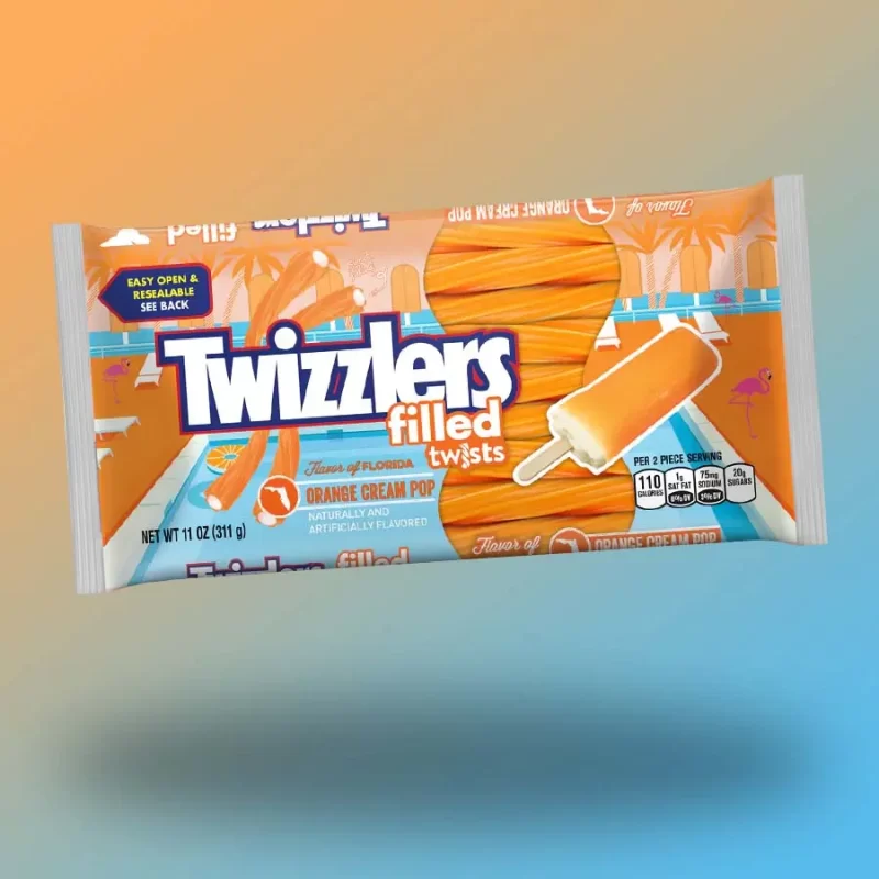 Twizzlers Orange Cream Filled